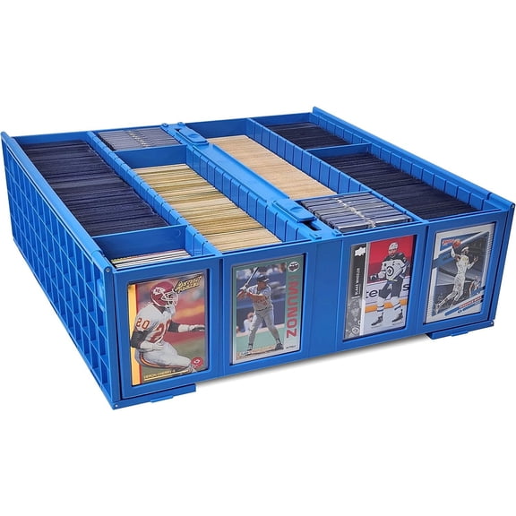 Collectible Card Bin - 3200 - Blue