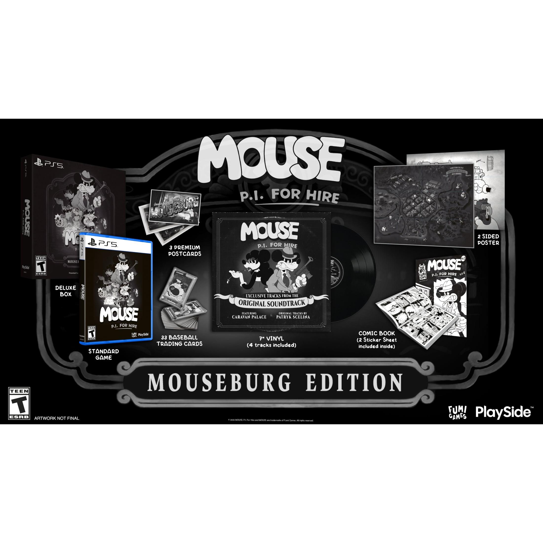 Mouse: P.I. For Hire: The Mouseburg Edtion - PlayStation 5 Game