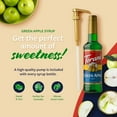 thumbnail image 4 of Torani Sirop Aromatisé à la Pomme Verte, Base Professionnelle Relevée pour Boisson aux Fruits avec Pompe Doseuse Bonus, 1 Litre (33,8 oz Liq.), 4 of 10