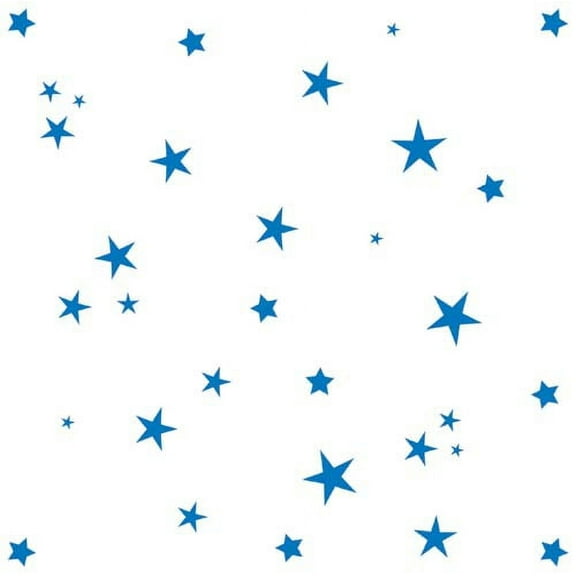 Star Wallpaper Wall Stencil SKU #3331 by Designer Stencils
