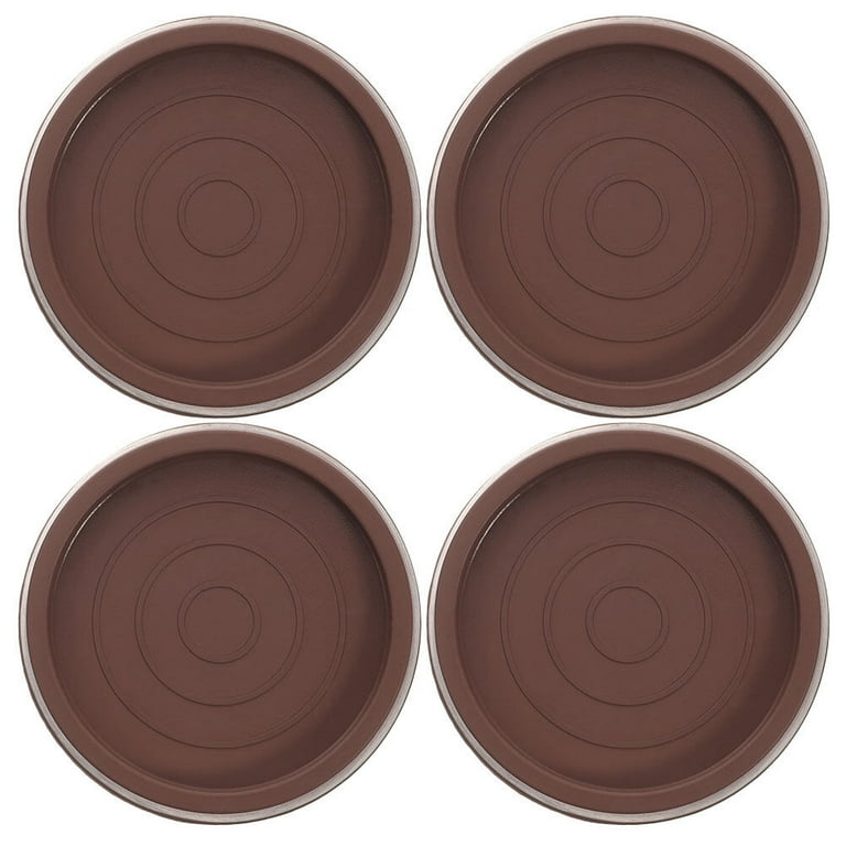 4Pcs Furniture Leg Coasters Cups Rubber Furniture Cups Anti sliding Caster Stopper for Carpet