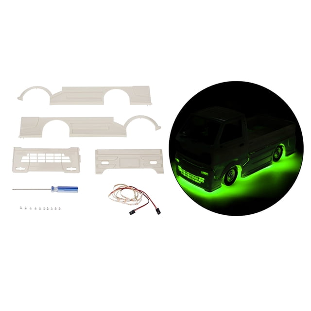 Actualización del de cerco del cuerpo Carcasa del cuerpo para per per per 1:10 4WD RC Camión Coche Piezas de repuesto modificadas DIY Accesorio con Yotijar cerco de carrocería de coche rc