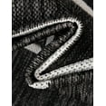 thumbnail image 3 of Unique Loom Outdoor Modern Collection Area Rug - Mod (7' 10" Square Black and White), 3 of 6