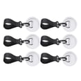 thumbnail image 4 of 6 Pièces Kayak Paddle Titulaire Sangles Paddle Clips Pont Monter Durable Kayak Paddle Blanc, 4 of 9