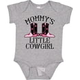 thumbnail image 3 of Inktastic Mommy Little Cowgirl Baby Clothes Girls Baby Bodysuit, 3 of 5
