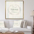 thumbnail image 3 of Farmhouse Florals VIII - Toile Encadrée Style Ferme, 3 of 3