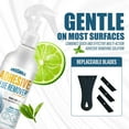 thumbnail image 3 of Adhesive Remover, Sticker & Glue Removal Spray Kit with Plastic Scraper, Quickly Removes Stickers, Labels, Glues, Grease for Window Wood and More - 3.3 fl oz, 3 of 7