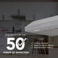 thumbnail image 5 of Broan-NuTone 30" Under Cabinet Rangehood, ENERGY STAR, 350 Max Blower CFM, Stainless Steel, 5 of 6