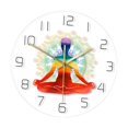 thumbnail image 2 of Reloj LED para colgar en la pared, adorno moderno de 12 "para meditación, estudio y oficina, 2 of 9