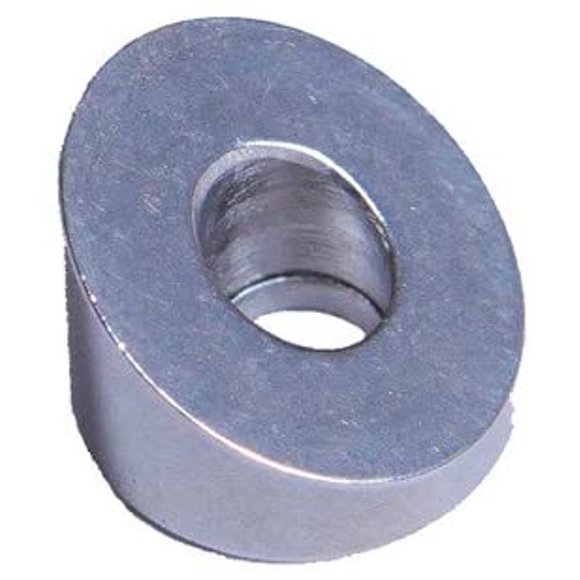 VistaView CableTec - Stainless Steel Angled Washers for Cable Railing Stair Ends (37-Degree with 1/4" Inside Diameter) - Lot of 10