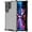 Black, variant on Clear Case for Samsung Galaxy S24 Ultra (Not S24), Non-Yellowing Anti-Scratch Back Slim Honeycomb Shockproof Phone Bumper Cover Case for Samsung Galaxy S24 Ultra Transparent White