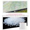 thumbnail image 2 of 6.6*10ft Jienlioq Clear Waterproof Tarps(Increase Grommets) Poly Tarpaulin Outdoor Garden Rainproof Covering Clear Vinyl Tarp with for Patio for Covering Henhouse, Porch, Canopy, Plant and Camping, 2 of 6