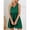 Green, variant on Women Plus Size Summer Tunic Dress V Neck Casual Loose Flowy Swing Shift Dresses, Black/ Green/ Navy Blue/ Wine Red/ Caramel, S-2XL