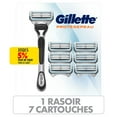 thumbnail image 2 of Gillette SkinGuard Men's Razor Handle + 7 Blade Refills, 2 of 11