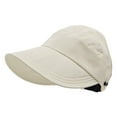 thumbnail image 3 of Hauaitttt Sun Hat Adjustable Summer Beach Hat for Women Men Lightweight Breathable Sunshield Outdoor Travel Designer Capes for Women Women Visors Hats for Men Solar Power Hats for Men Rain Hat for, 3 of 3