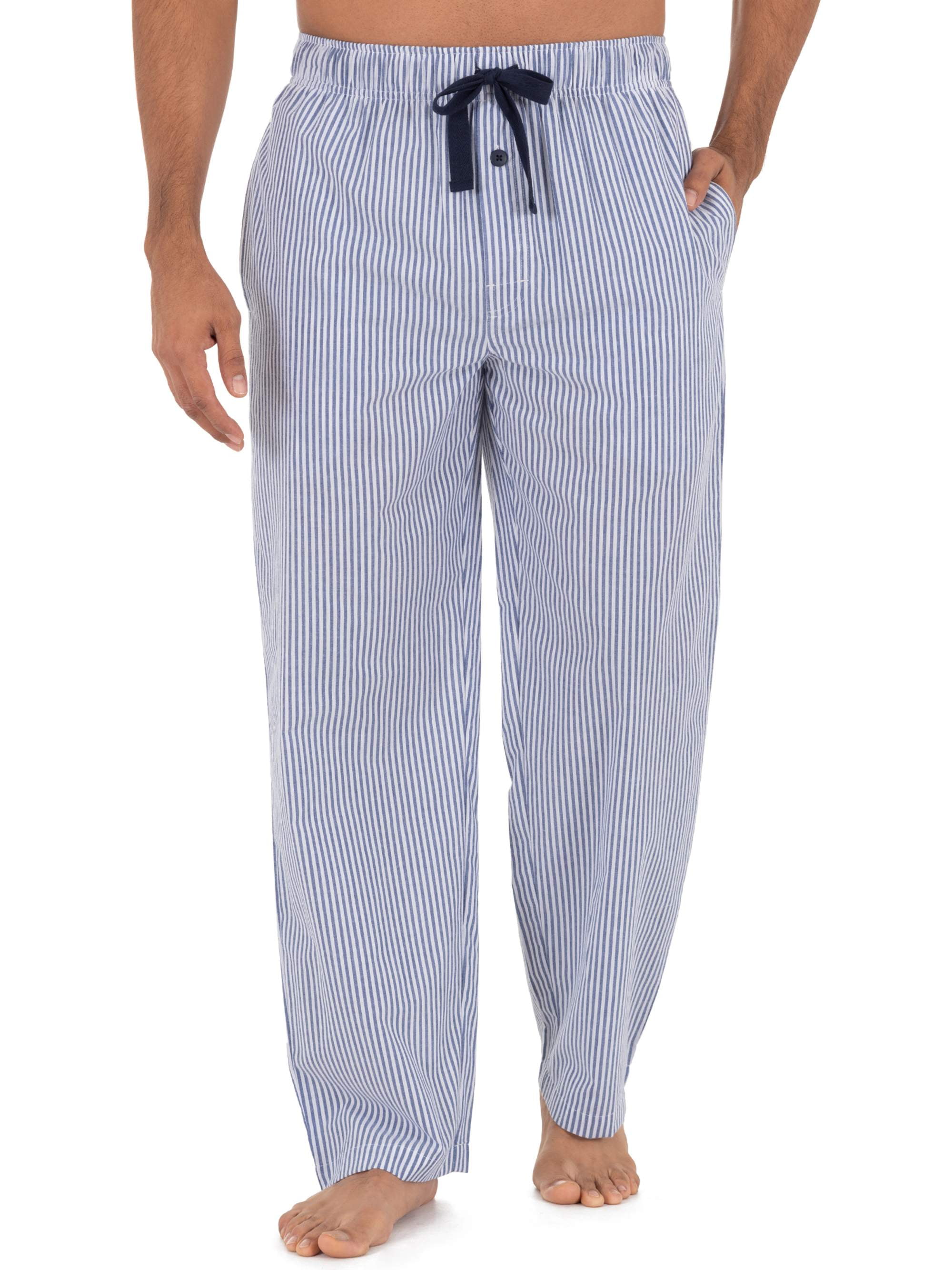 Fruit of the Loom Men's and Big Men's Microsanded Woven Plaid Pajama Pants, Sizes S-6XL & LT-3XLT - image 5 of 5
