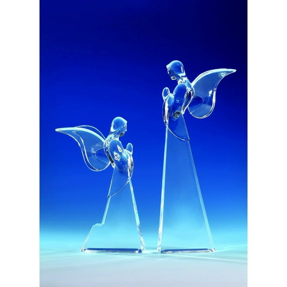 Icy Giftware Small Butterfly Angels Christmas Figurine Decorations - 7.5" - Set of 2