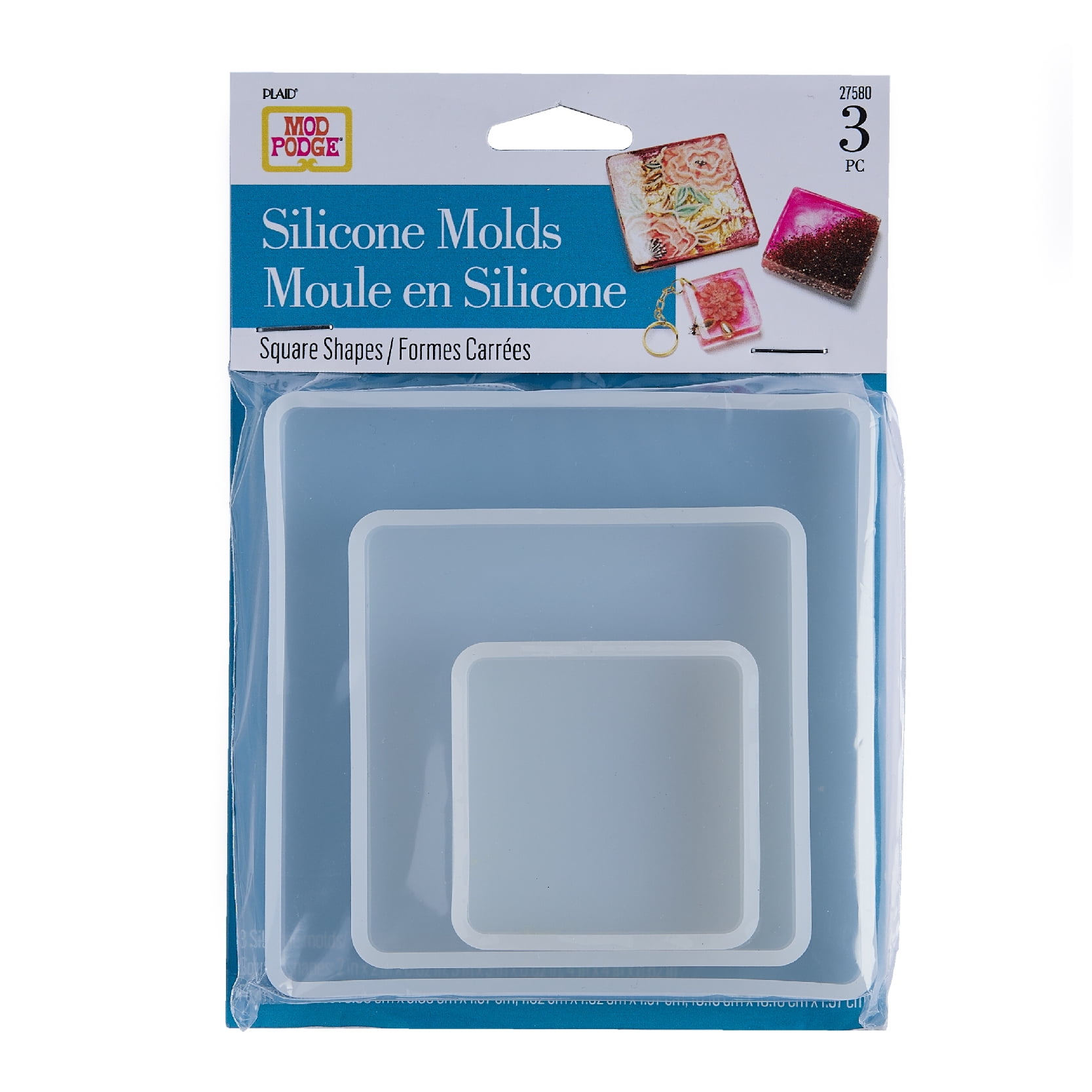 2 Pack 11.5" x 8.5" Small Silicone Sheet for Crafts Jewelry Casting Molds Mat, 