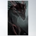 thumbnail image 2 of The Dragon Poster Wall Art, Modern Wall Decor For Living Room Bedroom, 8x12 UNFRAMED, 2 of 3