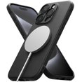 thumbnail image 1 of Ringke Onyx Dise&ntilde;ado para Funda iPhone 15 Pro MAX y Compatible con MagSafe, No Deja Huellas y No Resbala, Tacto Agradable Buen Agarre Case Antihuellas y Antideslizante - Magnetic Black, 1 of 9