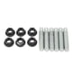 thumbnail image 3 of Kit de tuercas de colector de escape 800910550 de repuesto para Subaru Legacy Outback Forester Tribeca Jadeshay A, 3 of 8