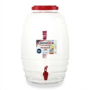 American Maid 5 Gallon Vitrolero Red Beverage Dispenser