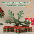 thumbnail image 3 of Shoreew 4Pcs Christmas Tree Coasters with Base Silicone Drink Coasters Thermal Pot Holder Insulation Pads for Table Protection Festive Decor, 3 of 7