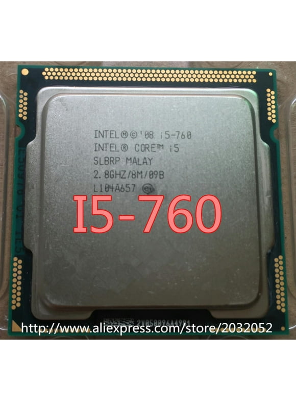 FOR i5 760 2.8 GHz 8MB Cache Socket LGA1156 45nm Desktop i5 760