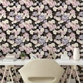 thumbnail image 2 of Ambesonne Cactus Flower Peel & Stick Wallpaper for Home, Retro Wildlife Floral, 13"x100", Lilac Pale Yellow Grey, 2 of 5