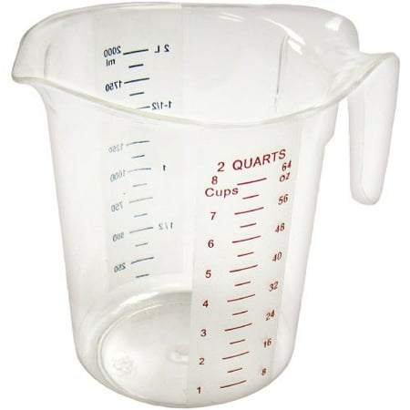 

Winco Measuring Cup Polycarbonate 2-Quart Clear