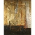thumbnail image 2 of Pinto, Patricia 12x14 White Modern Wood Framed Museum Art Print Titled - Fantasia II, 2 of 4