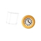 thumbnail image 5 of Mesa Auxiliar De Acrílico Para Espacios Pequeños Con Reloj De Madera Redondo Contemporáneo, Mesita De Noche Silenciosa Que No Hace Tictac Para Decoración De Baño Y Sala De Estar., 5 of 8