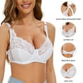 thumbnail image 6 of Azrian Womens Plus Size Bras,Womens Lace Lingerie Bras Plus Size Underwear Bralette Bras Comfortable Bra, 6 of 6