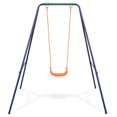 thumbnail image 2 of vidaXL 2-in-1 Single Swing and Toddler Swing Orange, 2 of 5