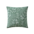 thumbnail image 2 of Mainstays 18" x 18" Green Sage Airy Fern Reversible Chenille Decorative Pillow, 2 of 6
