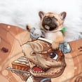 thumbnail image 3 of Pofeuu Dinosaur Baking Delight Print Puppy Blanket,Dog Blankets,Pet Blanket Cozy Cat Blankets for Indoor Cats, Fuzzy Pet Blanket for Kitten Doggy Dog Blankets-Small, 3 of 8