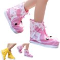thumbnail image 2 of 1 Pair Kids' Shoe Cover Cartoon Waterproof Non-skid Boot Cover Rain Shoe Cover, 2 of 9
