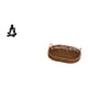 thumbnail image 5 of Escultura de ratán moderna, figura decorativa, cesta tejida, adorno coleccionable de escritorio, frutero ovalado, organizador de cocina, estatua artes, 5 of 8