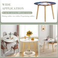 thumbnail image 3 of Baymax: Grandes héroes-theme Fitted Round Tablecloths Elastic Edged Table Covers Waterproof Table Cloth for Kitchen Holiday Party Tables Decor 120cm, 3 of 6
