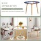 thumbnail image 3 of Baymax: Grandes héroes-theme Fitted Round Tablecloths Elastic Edged Table Covers Waterproof Table Cloth for Kitchen Holiday Party Tables Decor 120cm, 3 of 6