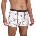 thumbnail image 4 of Salouo Heart Panda Print Men's Boxer Briefs,Breathable Underwear Elastic Waistband Briefs for Men -XX-Large, 4 of 8