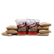 Snappy White Popcorn Kernels for Popping with Popcorn Machine, Air Popper or Stove Top, 2 lb Bags, 12 Pack