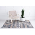 thumbnail image 4 of Rugs.com Oregon Collection Rug – 4 Ft Square Navy Blue Low-Pile Rug Perfect For Living Rooms, Kitchens, Entryways, 4 of 9