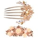thumbnail image 1 of Peineta para el pelo de novia, accesorios para el cabello de novia de cristal, pieza para el cabello para mujeres y niñas, regalo navideño para mujeres, 1 of 6
