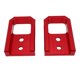 thumbnail image 2 of Ganchos De Remolque Para Vehículo 2 Piezas Aptos Para Tacoma 2024-2026 Gancho De Remolque Para Vehículo De aleación De Aluminio Para Automóvil Rojo, 2 of 7