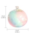 thumbnail image 3 of Crispy Stress Ball, Rainbow Gradient Silicone Crackle Squishy Squeeze Fidget Ball for Home, Office, Desk, 3 of 6