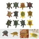 thumbnail image 2 of KAKOWELY 24 figuras de tortuga de plástico para acuario, modelo de tortuga, simulación de organismo marino, 2 of 4