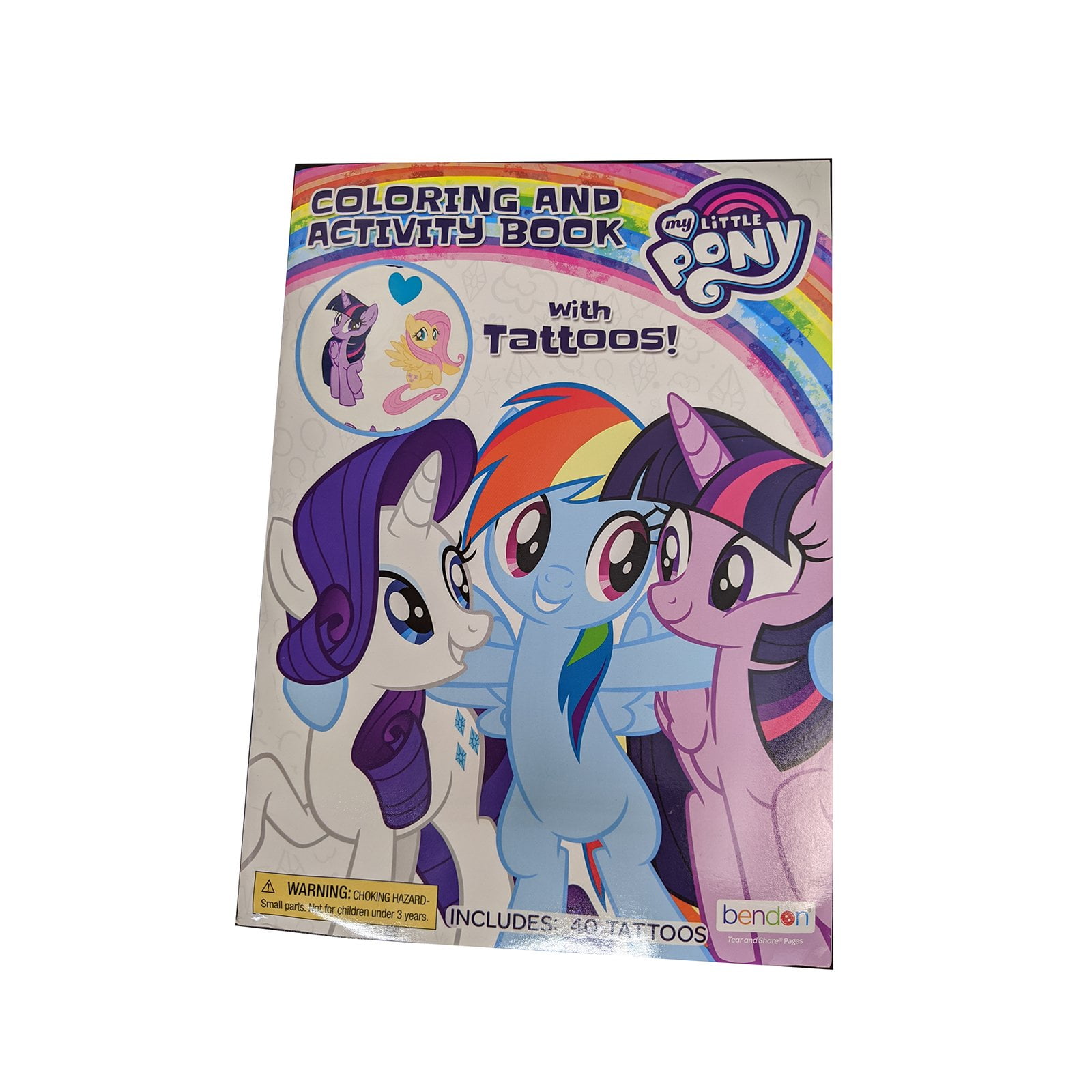 Bendon My Little Pony Coloring Activity Book With Tattoos - Walmart.com