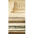 thumbnail image 2 of Locke, Evan J. 11x18 White Modern Wood Framed Museum Art Print Titled - Architectural Detail I, 2 of 4
