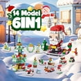 thumbnail image 6 of KAMUGO Advent Calendar Christmas Building Set , 12 Days Countdown Toys for Kids , 6 in 1 Santa Claus and Christmas Tree Building Blocks Toy, 6 of 6